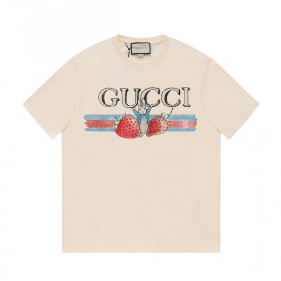2024SS Fashion Brand GUCCI Gucci Men's Short Sleeve T-Shirt 2024SS Fashion Brand GUCCI Gucci Men's Short Sleeve T-Shirt
