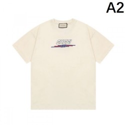 2024SS Summer New Collection GUCCI Gucci Men's Short Sleeve T-Shirt