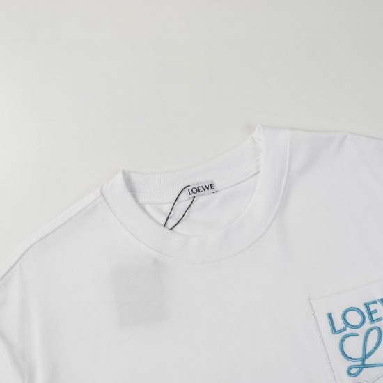 2024SS Enjoy fashionable spring and summer LOEWE short sleeve T-shirt 2024SS Enjoy fashionable spring and summer LOEWE short sleeve T-shirt