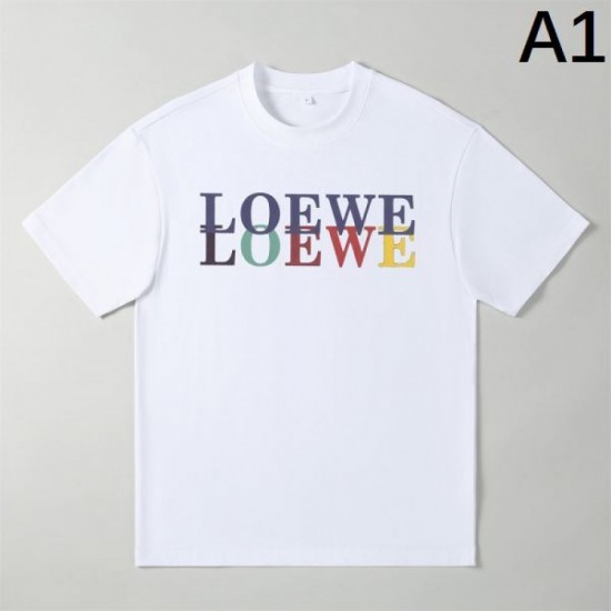 2024SS This summer's most popular brand LOEWE Short sleeve T-shirt 2024SS This summer's most popular brand LOEWE Short sleeve T-shirt