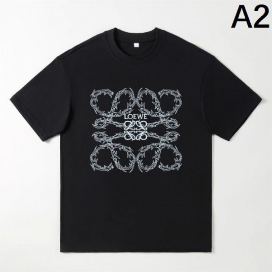 2024SS Celebrity-obsessed brand new LOEWE short-sleeved T-shirt 2024SS Celebrity-obsessed brand new LOEWE short-sleeved T-shirt