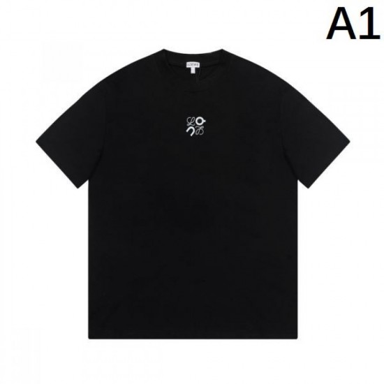2024SS Gift LOEWE Men's Short Sleeve T-Shirt 2024SS Gift LOEWE Men's Short Sleeve T-Shirt