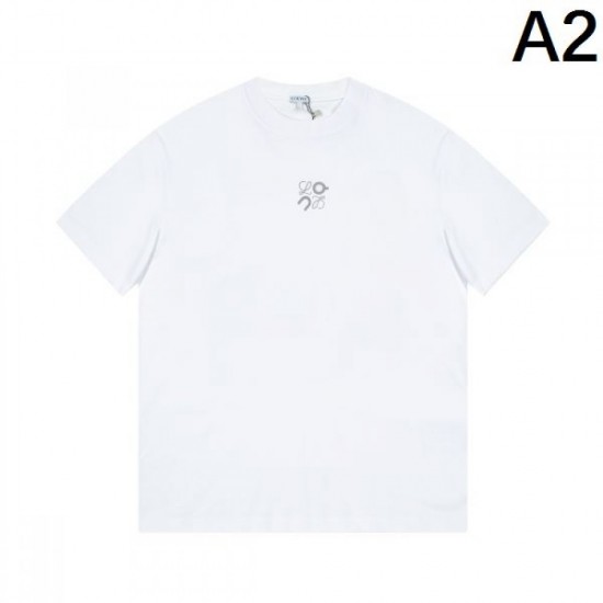 2024SS Gift LOEWE Men's Short Sleeve T-Shirt 2024SS Gift LOEWE Men's Short Sleeve T-Shirt
