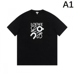 2024SS Popular brand LOEWE Men's short sleeve T-shirt