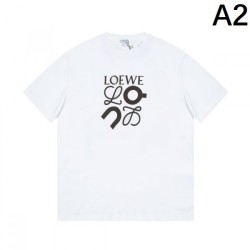 2024SS Popular brand LOEWE Men's short sleeve T-shirt