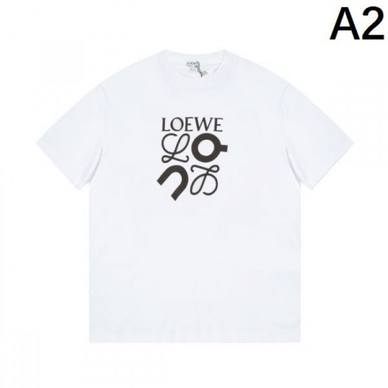 2024SS Popular brand LOEWE Men's short sleeve T-shirt 2024SS Popular brand LOEWE Men's short sleeve T-shirt