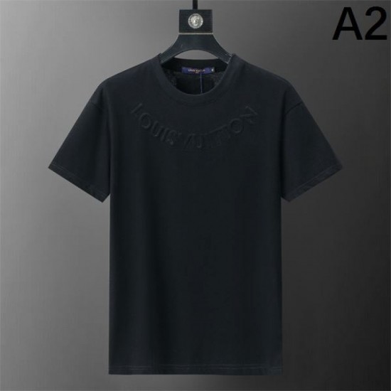 2024SS Stylish presence LOUIS VUITTON Short sleeve T-shirt 2024SS Stylish presence LOUIS VUITTON Short sleeve T-shirt