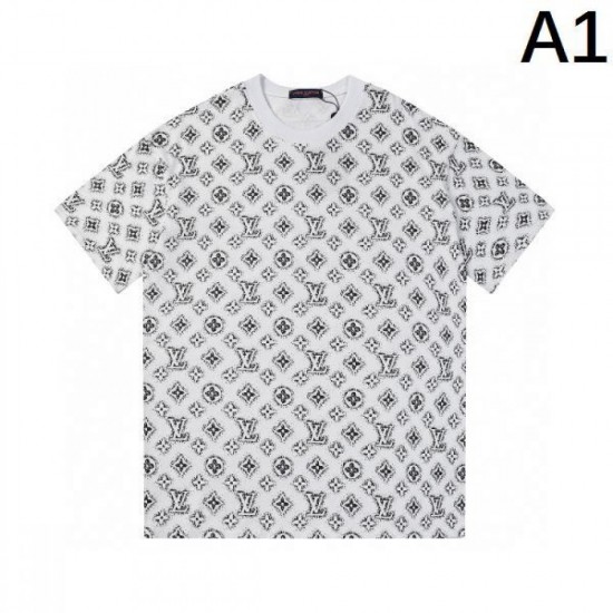 2024SS New Brand LOUIS VUITTON Short Sleeve T-shirt 2024SS New Brand LOUIS VUITTON Short Sleeve T-shirt