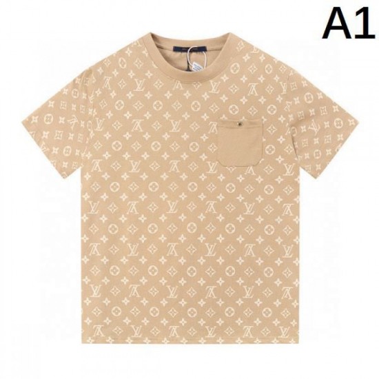 2024SS Limited Edition Print LOUIS VUITTON Short Sleeve T-Shirt 2024SS Limited Edition Print LOUIS VUITTON Short Sleeve T-Shirt