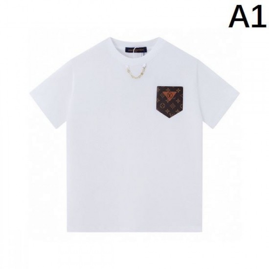 2024SS Summer Popular Model LOUIS VUITTON Short Sleeve T-shirt 2024SS Summer Popular Model LOUIS VUITTON Short Sleeve T-shirt
