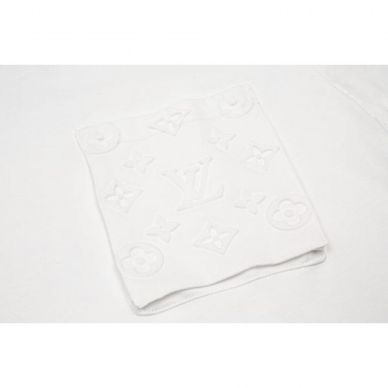 2024SS Latest Love at First Sight LOUIS VUITTON Men's Short Sleeve T-Shirt 2024SS Latest Love at First Sight LOUIS VUITTON Men's Short Sleeve T-Shirt