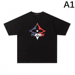 2024SS Chic Color LOUIS VUITTON Men's Short Sleeve T-Shirt