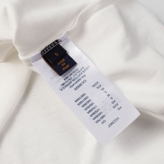 2024SS Chic Color LOUIS VUITTON Men's Short Sleeve T-Shirt 2024SS Chic Color LOUIS VUITTON Men's Short Sleeve T-Shirt