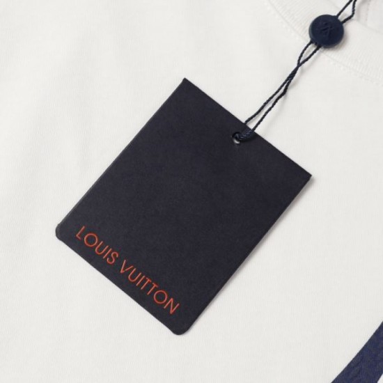 2024SS Chic Color LOUIS VUITTON Men's Short Sleeve T-Shirt 2024SS Chic Color LOUIS VUITTON Men's Short Sleeve T-Shirt