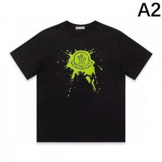 2024SS Trendy MONCLER Men's Short Sleeve T-Shirt 2024SS Trendy MONCLER Men's Short Sleeve T-Shirt