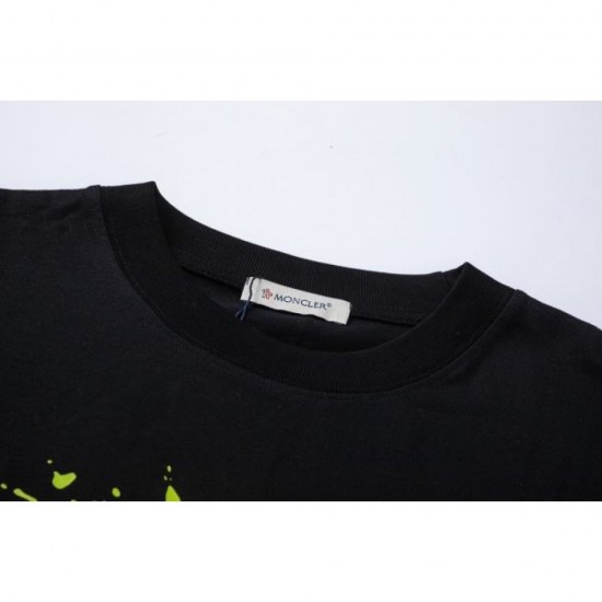 2024SS Trendy MONCLER Men's Short Sleeve T-Shirt 2024SS Trendy MONCLER Men's Short Sleeve T-Shirt