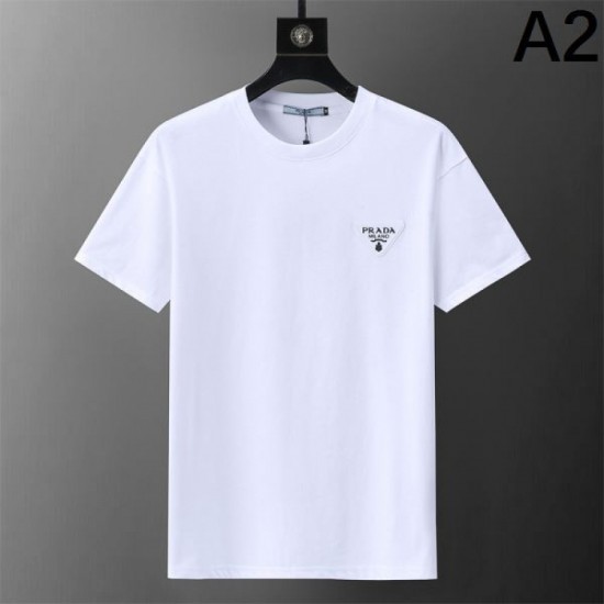 2024SS Popular brand PRADA short sleeve T-shirt this season 2024SS Popular brand PRADA short sleeve T-shirt this season