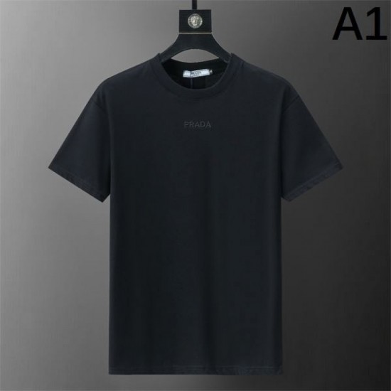 2024SS PRADA short sleeve T-shirt for a modern style 2024SS PRADA short sleeve T-shirt for a modern style