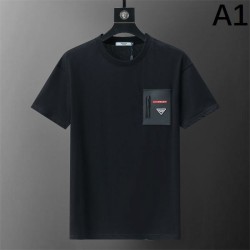 2024SS Item with perfect presence PRADA Short sleeve T-shirt