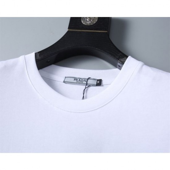 2024SS Item with perfect presence PRADA Short sleeve T-shirt 2024SS Item with perfect presence PRADA Short sleeve T-shirt