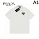 2024SS PRADA short-sleeved T-shirt popular among fashionable people 2024SS PRADA short-sleeved T-shirt popular among fashionable people