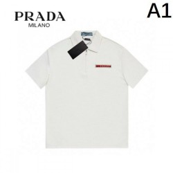 2024SS PRADA short-sleeved T-shirt that takes your style to the next level