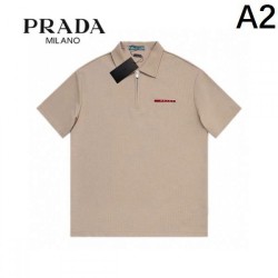 2024SS PRADA short-sleeved T-shirt that takes your style to the next level