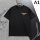 2024SS Classic Street Style PRADA Short Sleeve T-shirt 2024SS Classic Street Style PRADA Short Sleeve T-shirt