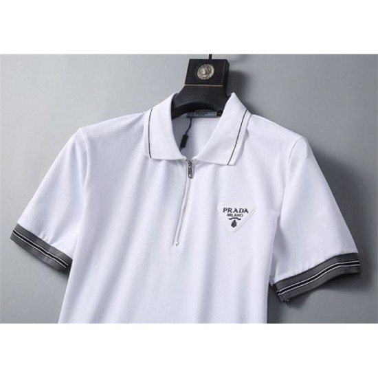 2024SS Eye-catching style this summer PRADA Short sleeve T-shirt 2024SS Eye-catching style this summer PRADA Short sleeve T-shirt