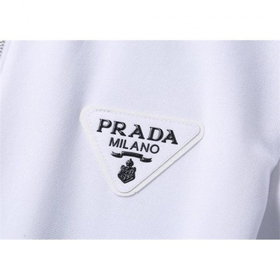 2024SS Eye-catching style this summer PRADA Short sleeve T-shirt 2024SS Eye-catching style this summer PRADA Short sleeve T-shirt