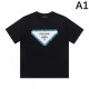 2024SS Small quantity in stock ☆ Limited model PRADA Men's short sleeve T-shirt 2024SS Small quantity in stock ☆ Limited model PRADA Men's short sleeve T-shirt