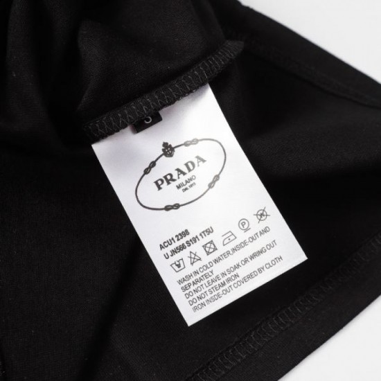 2024SS Cool and stylish PRADA Men's short sleeve T-shirt 2024SS Cool and stylish PRADA Men's short sleeve T-shirt