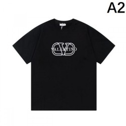 2024SS Extremely Popular VALENTINO Men's Short Sleeve T-Shirt