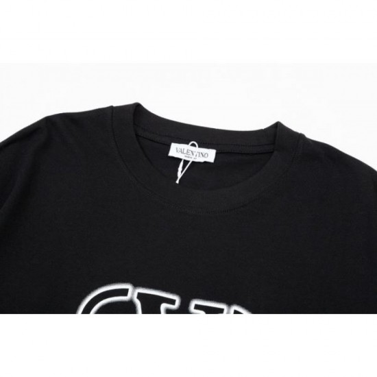 2024SS Extremely Popular VALENTINO Men's Short Sleeve T-Shirt 2024SS Extremely Popular VALENTINO Men's Short Sleeve T-Shirt
