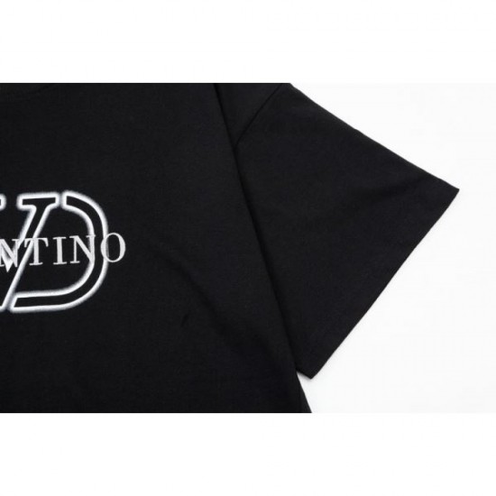 2024SS Extremely Popular VALENTINO Men's Short Sleeve T-Shirt 2024SS Extremely Popular VALENTINO Men's Short Sleeve T-Shirt