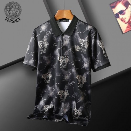 2024SS Trendy VERSACE Short Sleeve T-shirt 2024SS Trendy VERSACE Short Sleeve T-shirt
