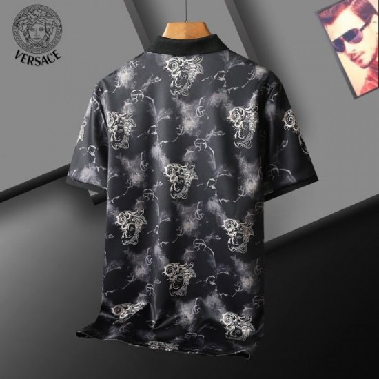 2024SS Trendy VERSACE Short Sleeve T-shirt 2024SS Trendy VERSACE Short Sleeve T-shirt