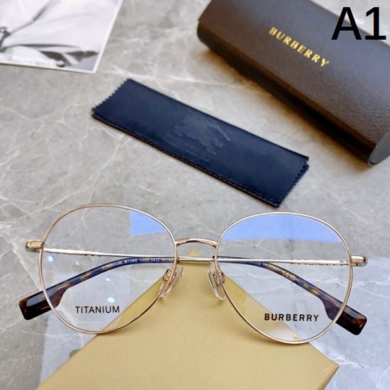 BURBERRY 2024SS transparent sunglasses for a casual look BURBERRY 2024SS transparent sunglasses for a casual look