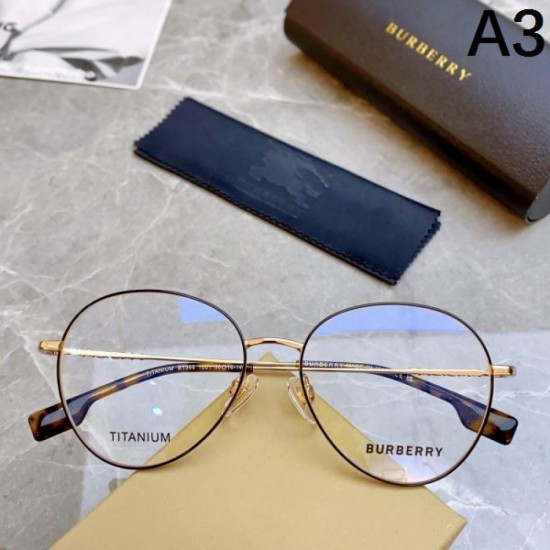 BURBERRY 2024SS transparent sunglasses for a casual look BURBERRY 2024SS transparent sunglasses for a casual look