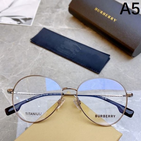 BURBERRY 2024SS transparent sunglasses for a casual look BURBERRY 2024SS transparent sunglasses for a casual look