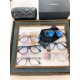 2024FW Transparent Sunglasses CHANEL Chanel Too Casual 2024FW Transparent Sunglasses CHANEL Chanel Too Casual