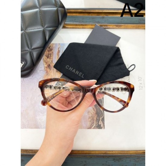 2024FW Transparent Sunglasses CHANEL New Casual Coordination 2024FW Transparent Sunglasses CHANEL New Casual Coordination