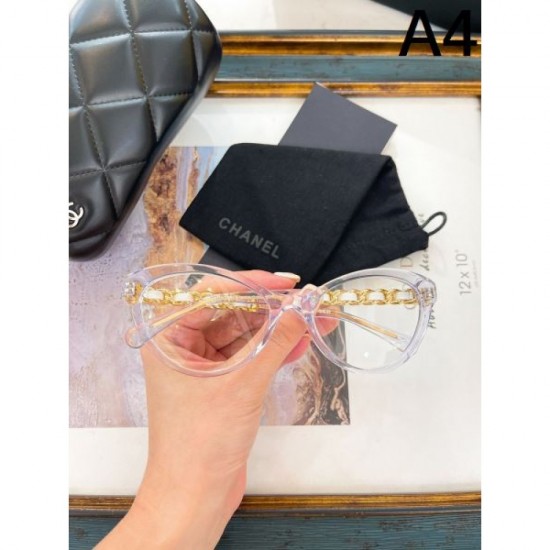 2024FW Transparent Sunglasses CHANEL New Casual Coordination 2024FW Transparent Sunglasses CHANEL New Casual Coordination