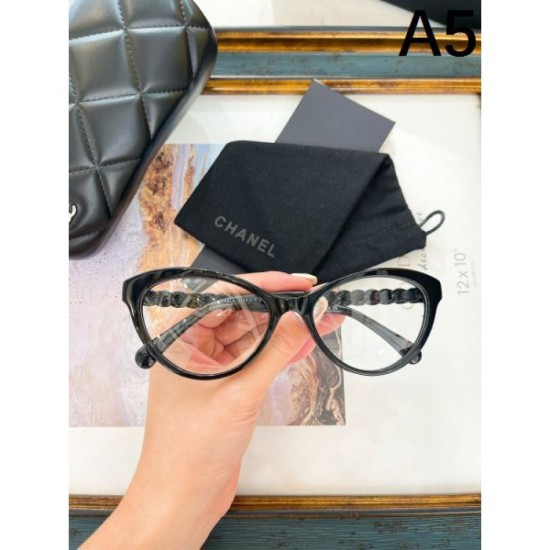 2024FW Transparent Sunglasses CHANEL New Casual Coordination 2024FW Transparent Sunglasses CHANEL New Casual Coordination