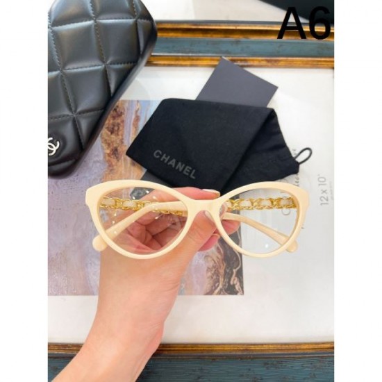 2024FW Transparent Sunglasses CHANEL New Casual Coordination 2024FW Transparent Sunglasses CHANEL New Casual Coordination