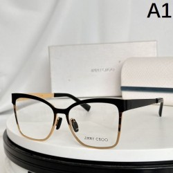2024FW Transparent Sunglasses JIMMY CHOO Adult Simple