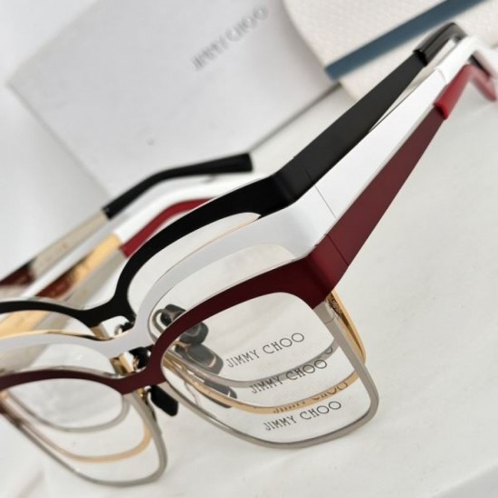 2024FW Transparent Sunglasses JIMMY CHOO Adult Simple 2024FW Transparent Sunglasses JIMMY CHOO Adult Simple