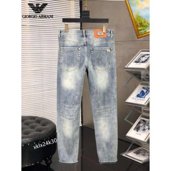 2024SS ARMANI jeans with the latest and stylish logo 2024SS ARMANI jeans with the latest and stylish logo