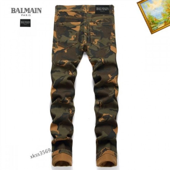 2024SS Items that bring out the texture of the material BALMAIN Balmain jeans 2024SS Items that bring out the texture of the material BALMAIN Balmain jeans