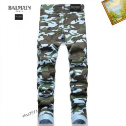 2024SS BALMAIN jeans that are very popular among young people overseas